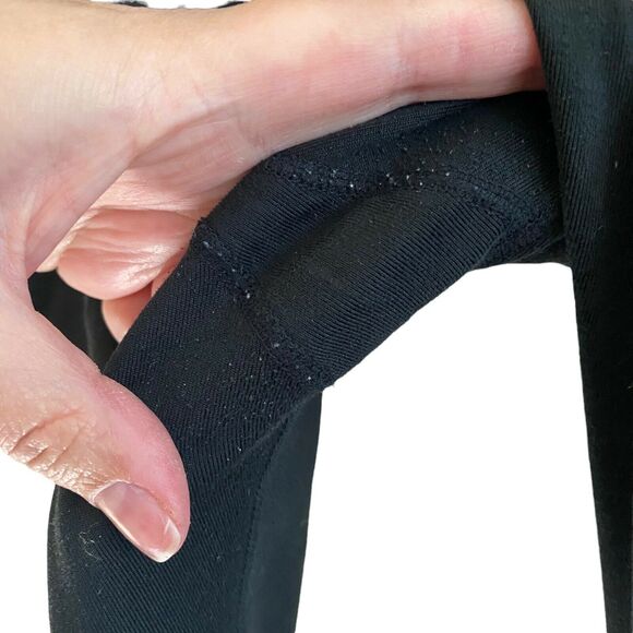 Athleta Small Sophia Street Tights Black Gray Printed Crops - Picture 7 of 11